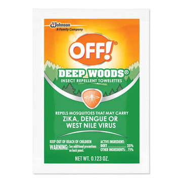 OFF!® Deep Woods Towelettes, 12-box, 12 Boxes-carton freeshipping - TVN Wholesale